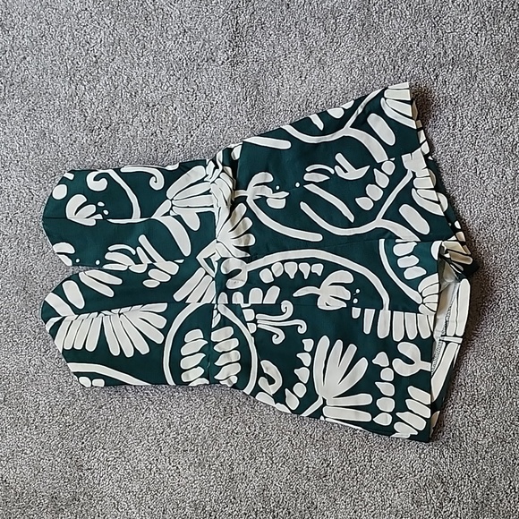 H&M Pants - H&m conscious zip up plant print romper (tropical vibes)